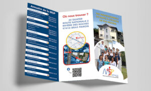 Plaquette de la Maison de Santé Professionnel de Bras-Panon